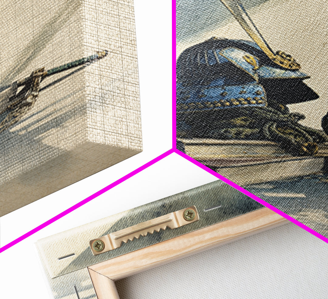 Samurai Helmet Still Life Framed Canvas Print, Asian Inspired Art, Japanese Wall Art, Living Room Decor, Fine Art, Harmony, ASI-1x1-7
