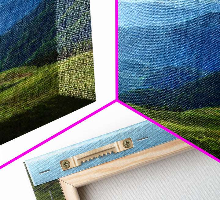 Classic Landscape with Rolling Green Hills Canvas Print, Bed and Breakfast Art, Bedroom Prints, Living Room Decor, Fine Art, BAB-3x2-52