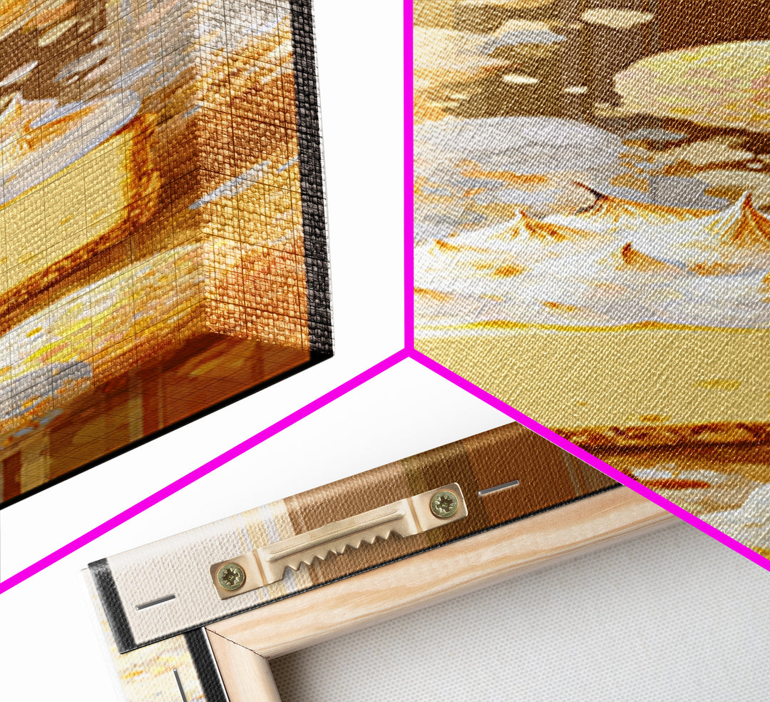 Lemon Meringue Pie Slice Canvas Print, Bakery Art, Room Decor, Bakery Decor, Fine Art, Patisserie, Digital Print, Printable Art, BAK-1x3-94