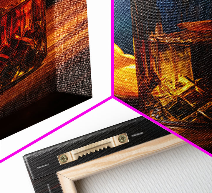 Old Fashioned Cocktail Canvas Print, Bar Art, Room Decor, Bar Decor, Fine Art, Kitchen Decor, Bar Cart, Kitchen Wall Art, BAR-1x1-49