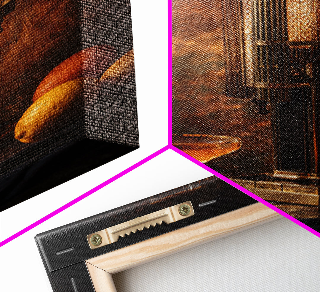 Champagne Coupe Tower Framed Canvas Print, Bar Art, Bar, Bar Decor, Fine Art, Living Room Art, Coffee Bar, Cocktail Wall Art, BAR-2x3-90