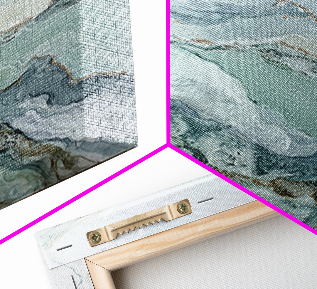 Abstract Marble Texture Framed Canvas Print, Bathroom Art, Luxury Decor, Bathroom Decor, Abstract Art, Spa, Digital Wall Art, BAT-1x1-40