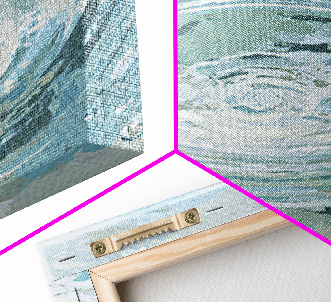 Abstract Water Ripples Framed Canvas Print, Bathroom Art, Halloween Art, Bathroom Decor, Abstract Art, Spa, Textured Painting, BAT-1x1-53