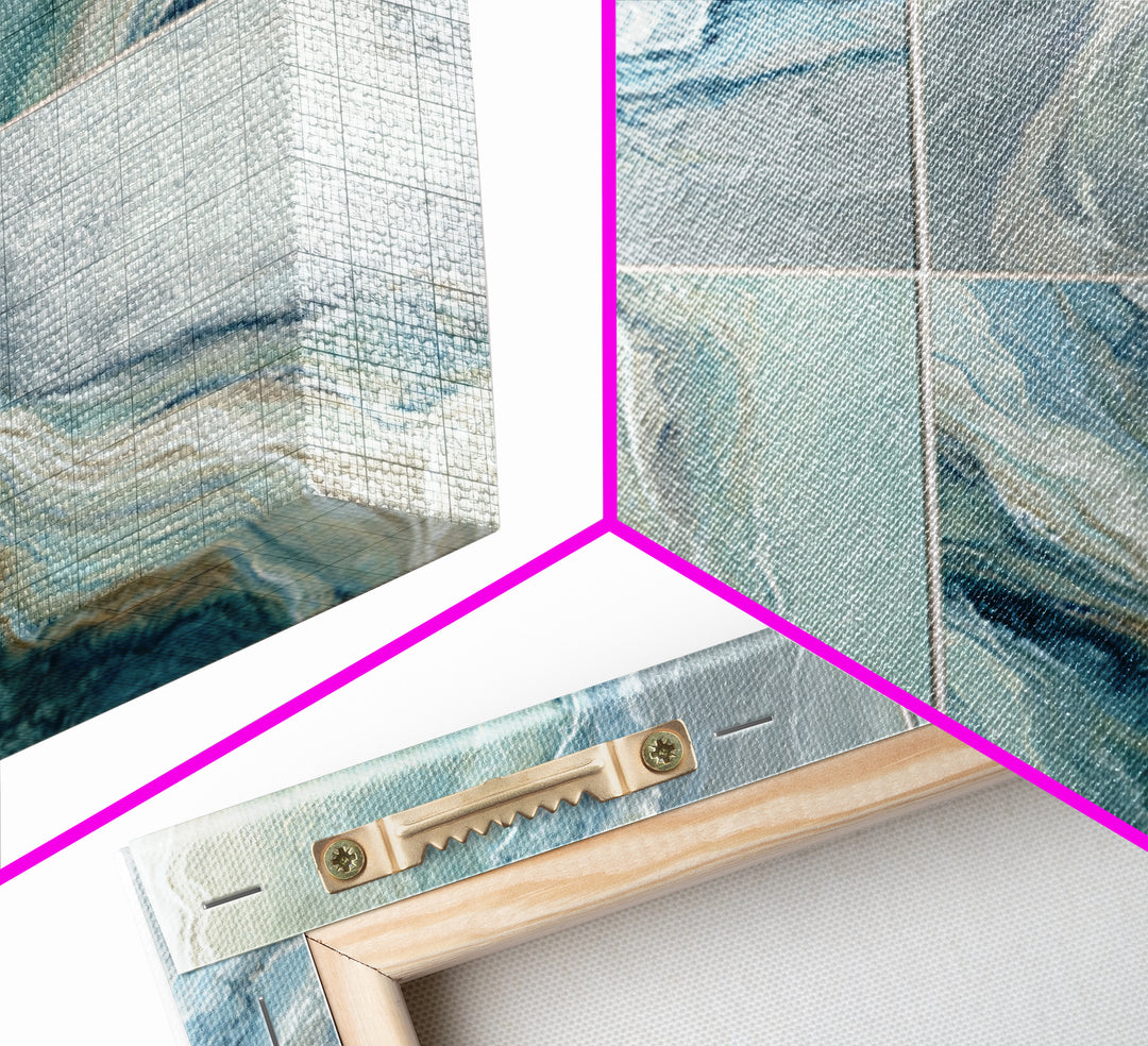 Abstract Marble Texture Framed Canvas Print, Bathroom Art, Bathroom Prints, Bathroom Decor, Abstract Art, Spa, Trendy Wall Art, BAT-1x1-64