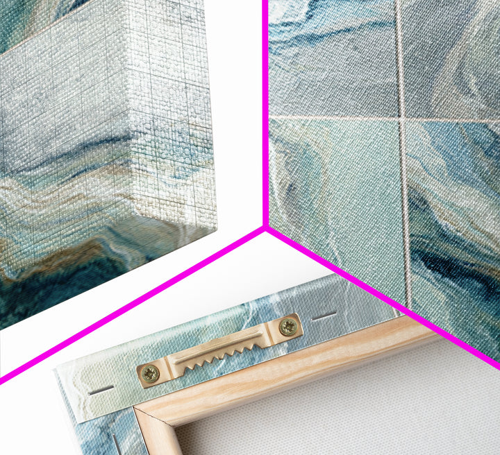 Abstract Marble Texture Framed Canvas Print, Bathroom Art, Bathroom Prints, Bathroom Decor, Abstract Art, Spa, Trendy Wall Art, BAT-1x1-64