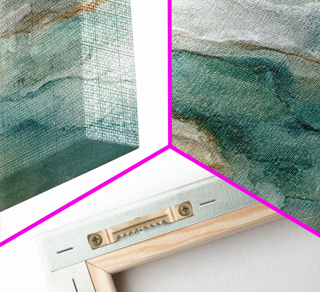 Abstract Marble Texture Framed Canvas Print, Bathroom Art, Art Print, Bathroom Decor, Fine Art, Spa, Custom Pet Portrait, BAT-1x1-88