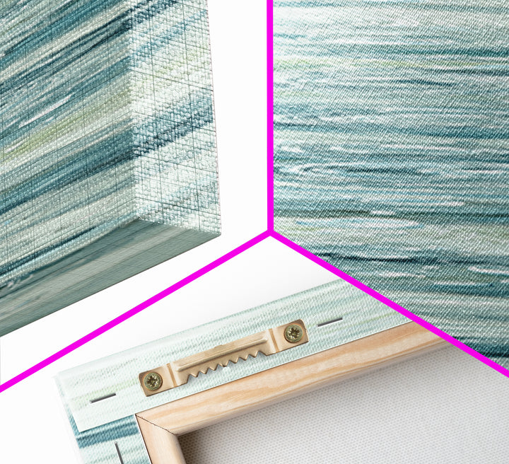 Abstract Water Ripples Canvas Print, Bathroom Art, Framed Wall Art, Bathroom Decor, Abstract Art, Spa, Bathroom Art Decor, BAT-1x3-41