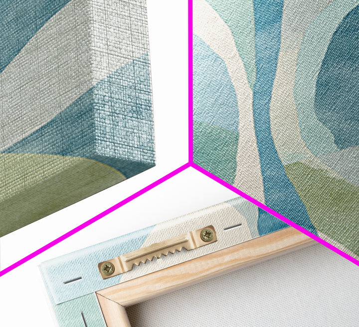 Clean Geometric Forms Canvas Print, Bathroom Art, Printable Wall Art, Bathroom Decor, Abstract Art, Spa, Bathroom Wall Decor, BAT-1x3-81