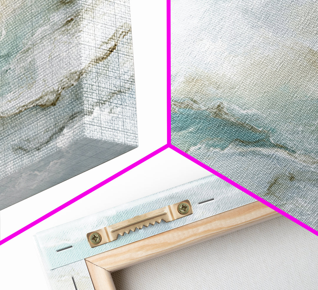 Abstract Marble Texture Framed Canvas Print, Bathroom Art, Printable Wall Art, Bathroom Decor, Spa, Bathroom Wall Decor, BAT-2x1-60