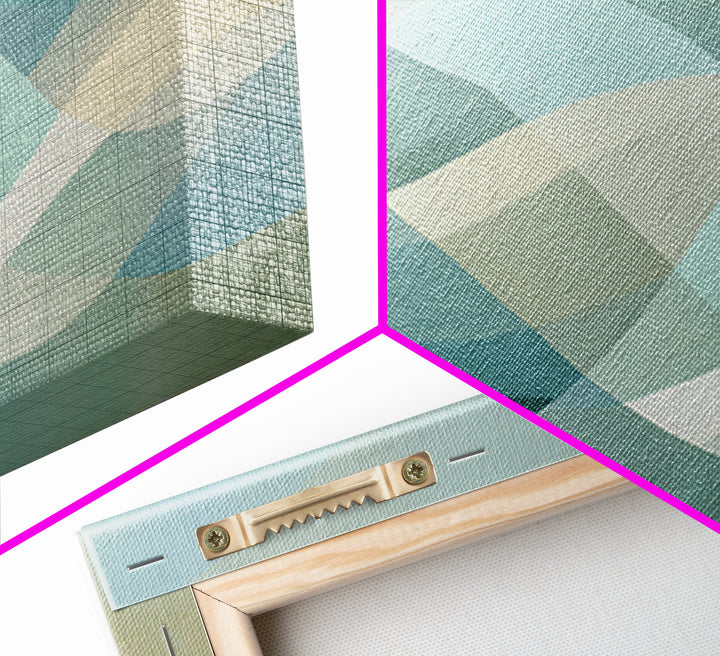 Clean Geometric Forms Canvas Print, Bathroom Art, Printable, Bathroom Decor, Spa, Bathroom Prints, Bathroom Wall Decor, BAT-2x1-89