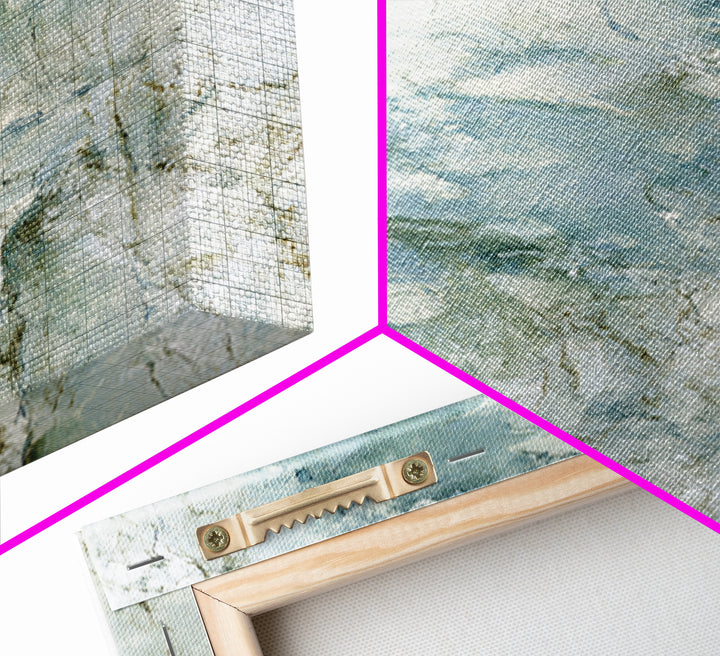 Abstract Marble Texture Framed Canvas Print, Bathroom Art, Dopamine Decor, Bathroom Decor, Abstract Art, Spa, Halloween Art, BAT-2x3-24