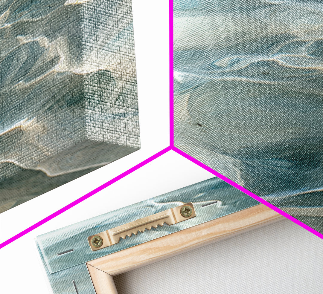 Abstract Water Ripples Canvas Print, Bathroom Art, Home Decor, Bathroom Decor, Fine Art, Spa, Canvas Wall Art, Digital Print, BAT-2x3-61
