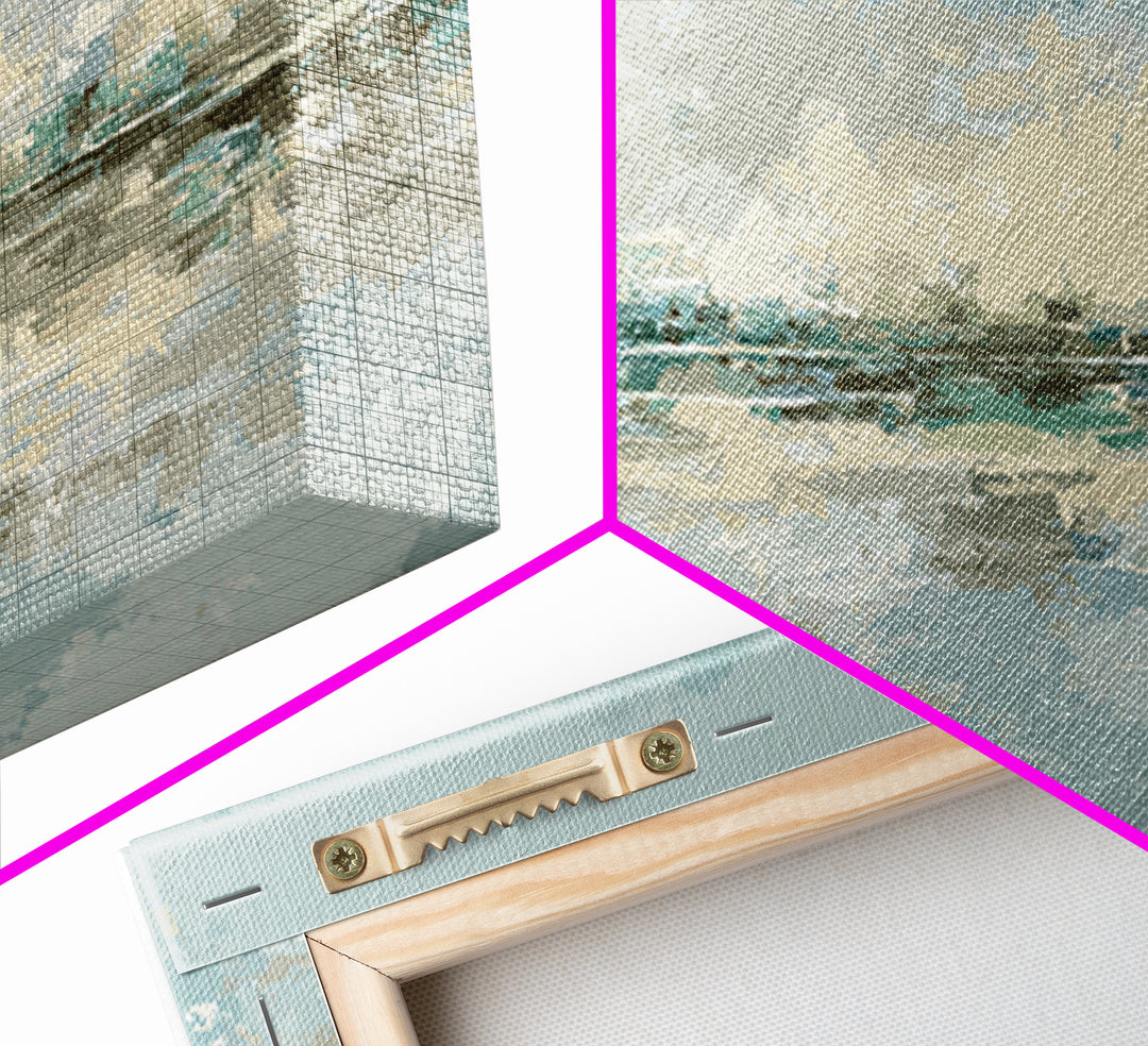 Clean Geometric Forms Canvas Print, Bathroom Art, Dopamine Decor, Bathroom Decor, Abstract Art, Spa, Halloween Art, BAT-3x1-61
