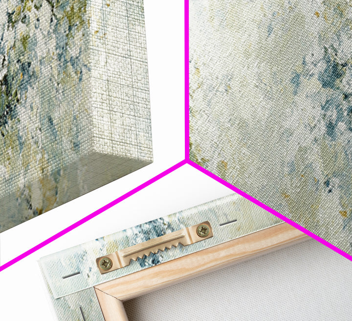 Sunlit Window Plant Shadow on Plaster Framed Canvas Print, Bathroom Art, Custom Pet Portrait, Bathroom Decor, Fine Art, Spa, BAT-3x1-82
