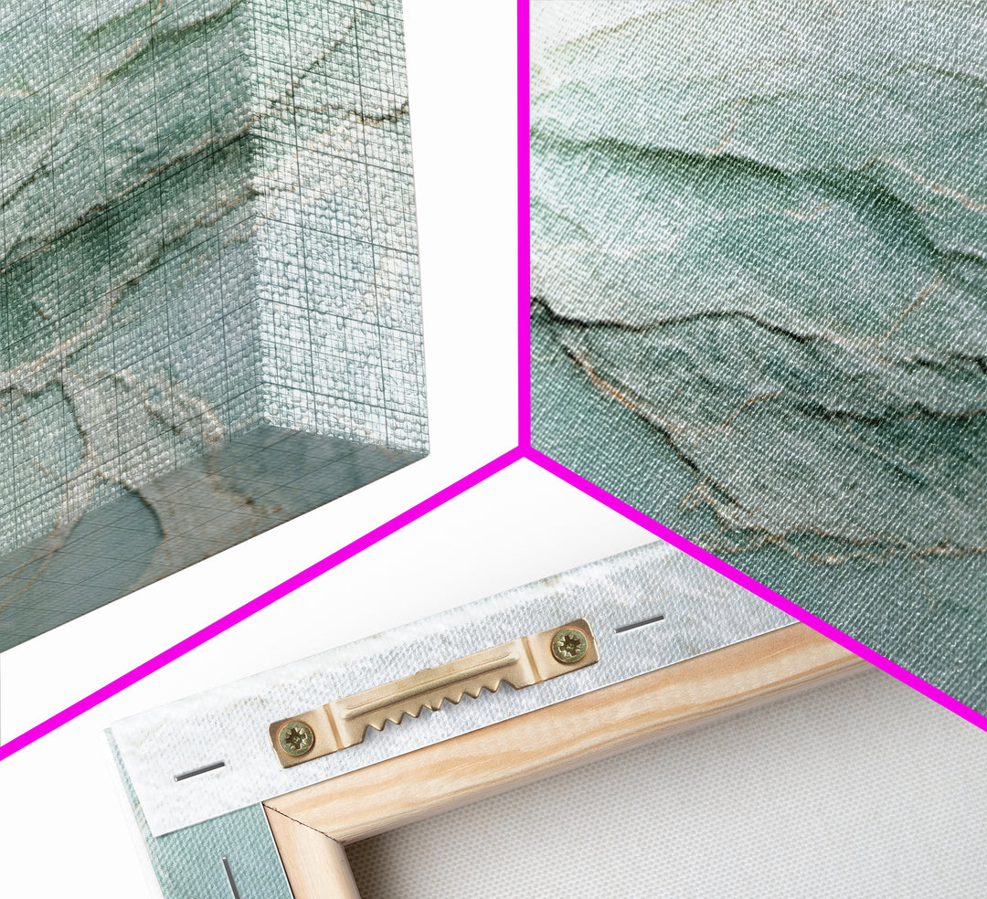 Abstract Marble Texture Canvas Print, Bathroom Art, Wall Hanging, Bathroom Decor, Abstract Art, Spa, Modern Art, BAT-3x2-44