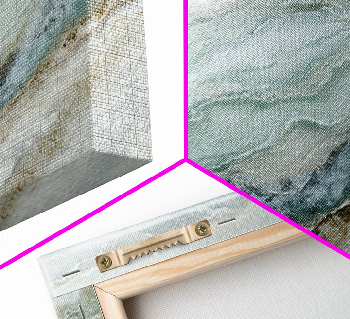 Abstract Marble Texture Framed Canvas Print, Bathroom Art, Halloween Art, Bathroom Decor, Abstract Art, Spa, Textured Painting, BAT-3x2-92