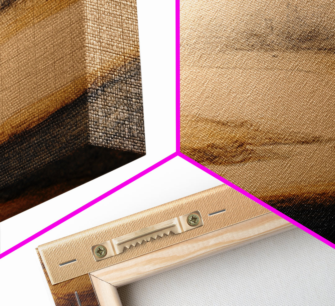 Classic Nude Figure Sketch Framed Canvas Print, Black and White Art, Statement Artwork, Living Room Decor, Fine Art, Monochrome, BAW-3x2-85