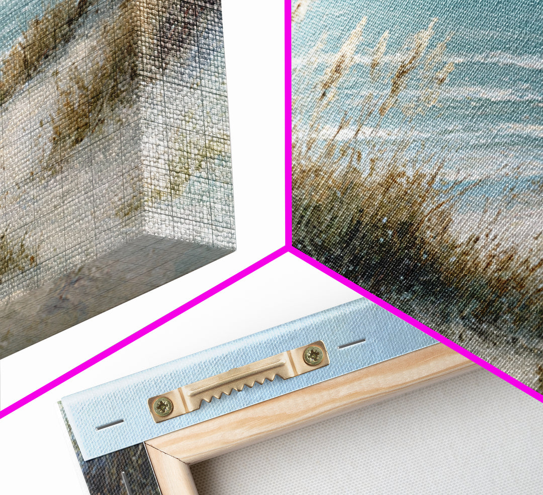 Sea Oats Swaying Canvas Print, Beach Art, Nautical Decor, Coastal Decor, Fine Art, Shore, Modern Decor, Fine Art Print, BEA-3x2-57