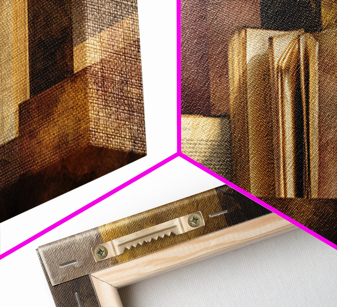 Book Cover Abstract Framed Canvas Print, Bookstore Art, Library Decor, Bookstore Decor, Fine Art, Literary, Autumn Decor, BOO-2x1-3