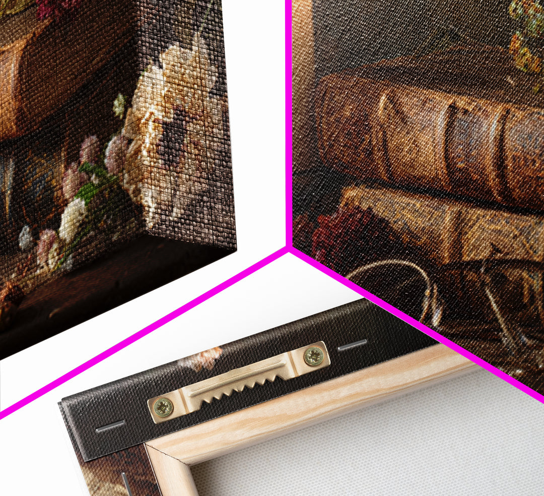 Dark Academia Candle and Book Still Life Canvas Print, Bookstore Art, Contemporary Art, Bookstore Decor, Fine Art, Literary, BOO-2x1-78