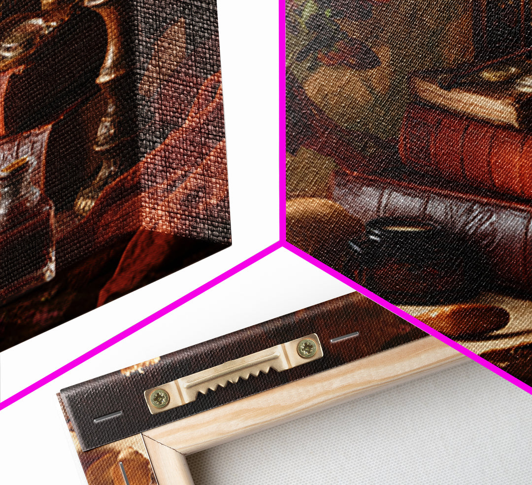 Old Fountain Pen Beside Parchment and Books Canvas Print, Bookstore Art, Book Art, Bookstore Decor, Fine Art, Literary, BOO-3x2-66