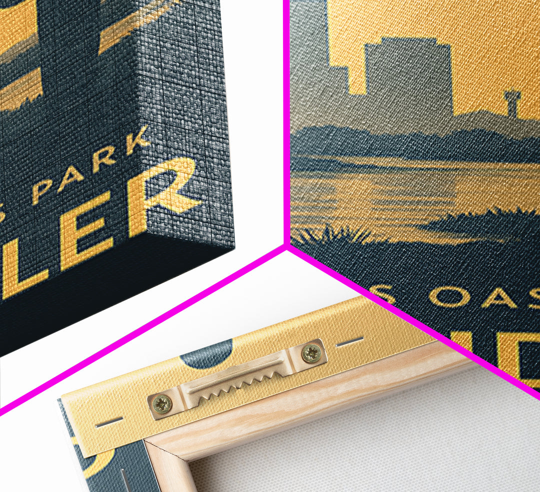 Chandler Travel Poster, Framed Canvas Print, Vintage City Poster Art, Chandler Wall Art, Travel Poster Set, Fine Art Print, Poster Print
