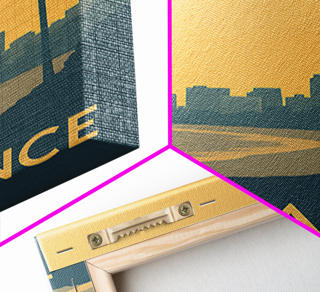 Torrance Travel Poster, Canvas Print, Sunset Skyline Wall Art, Torrance Art Print, Mid Century Wall Art, Gift For Travelers, City Poster