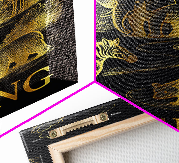 Lansing Travel Poster, Canvas Print, Gold Sketch Wall Art, Lansing Travel Art, Living Room Wall Art, Travel Wall Art, Retro Travel Print
