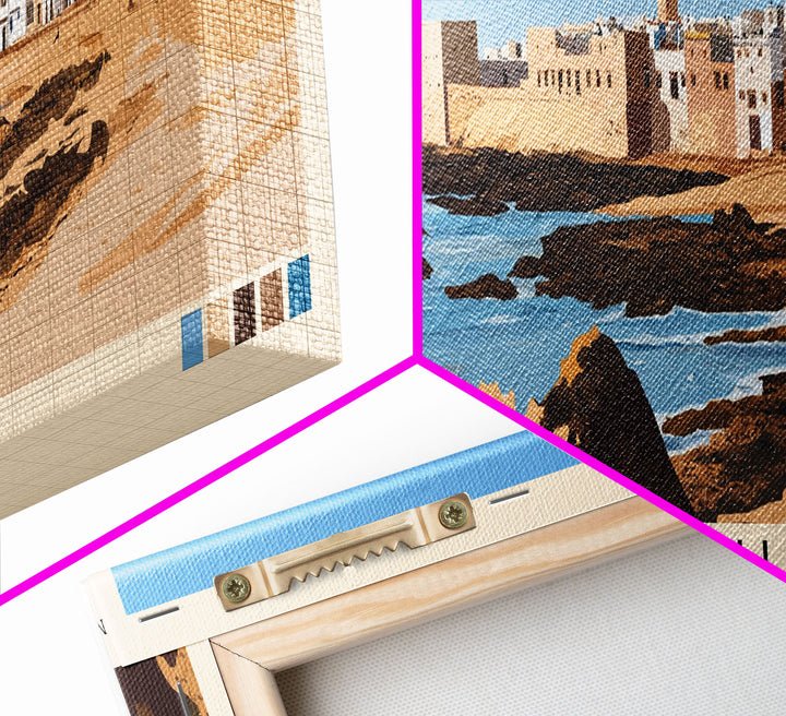 Essaouira, Morocco Panoramic Print, Vacation Gift, Morocco Wall Art, Vacation Wall Art, Vacatation Memories, Beach Decor, Beach Or Lakehouse Art