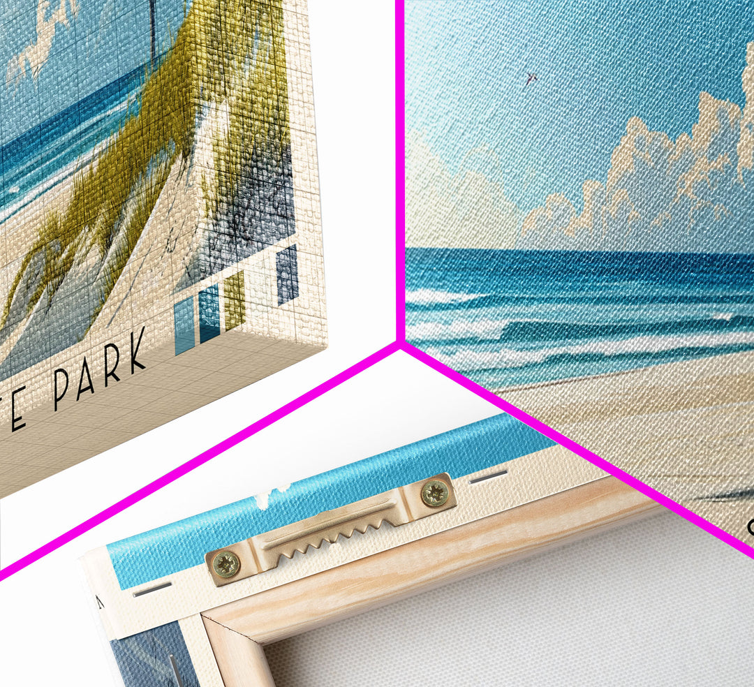 Henderson Beach State Park, Florida Panoramic Print, Vacation Gift, Florida Wall Art, Vacation Wall Art, Vacatation Memories, Beach Decor, Beach Or Lakehouse Art