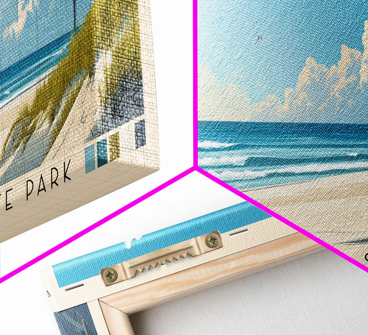 Henderson Beach State Park, Florida Panoramic Print, Vacation Gift, Florida Wall Art, Vacation Wall Art, Vacatation Memories, Beach Decor, Beach Or Lakehouse Art