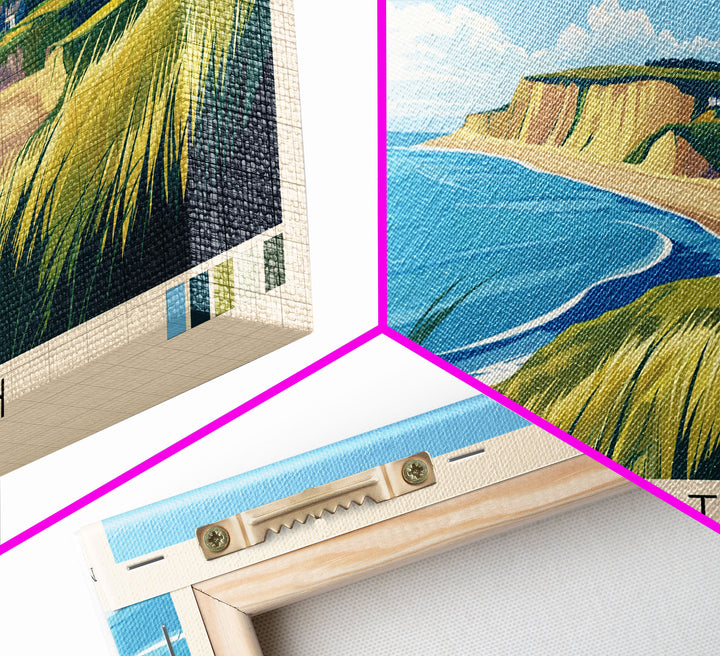 Hunstanton, United Kingdom Panoramic Print, Vacation Gift, United Kingdom Wall Art, Vacation Wall Art, Vacatation Memories, Beach Decor, Beach Or Lakehouse Art