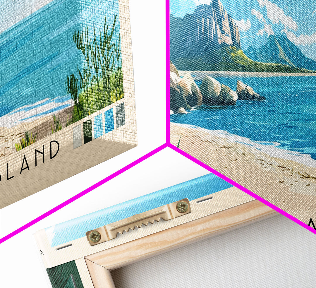 La Blanquilla Island, Venezuela Panoramic Print, Vacation Gift, Venezuela Wall Art, Vacation Wall Art, Vacatation Memories, Beach Decor, Beach Or Lakehouse Art