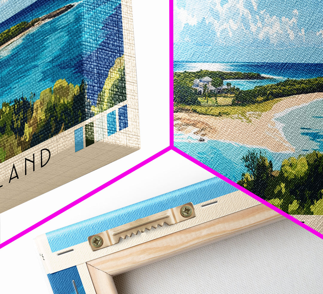 Lady Elliot Island, Australia Panoramic Print, Vacation Gift, Australia Wall Art, Vacation Wall Art, Vacatation Memories, Beach Decor, Beach Or Lakehouse Art