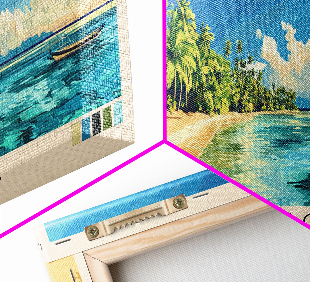 Malapascua, Philippines Panoramic Print, Vacation Gift, Philippines Wall Art, Vacation Wall Art, Vacatation Memories, Beach Decor, Beach Or Lakehouse Art