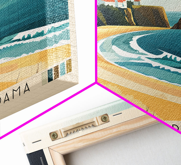 Praia da Cordoama, Portugal Panoramic Print, Vacation Gift, Portugal Wall Art, Vacation Wall Art, Vacatation Memories, Beach Decor, Beach Or Lakehouse Art