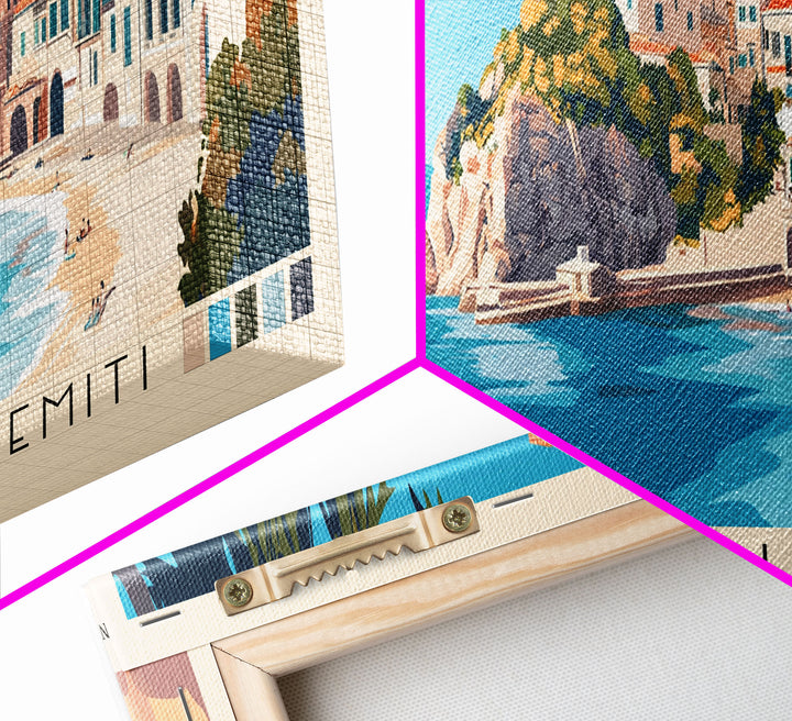 San Nicola di Tremiti, Italy Panoramic Print, Vacation Gift, Italy Wall Art, Vacation Wall Art, Vacatation Memories, Beach Decor, Beach Or Lakehouse Art