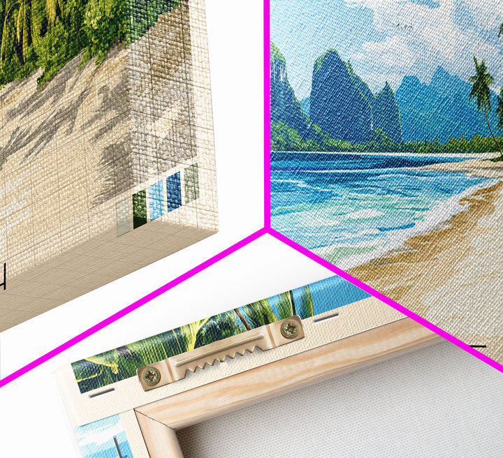 Sugar Beach, Philippines Panoramic Print, Vacation Gift, Philippines Wall Art, Vacation Wall Art, Vacatation Memories, Beach Decor, Beach Or Lakehouse Art