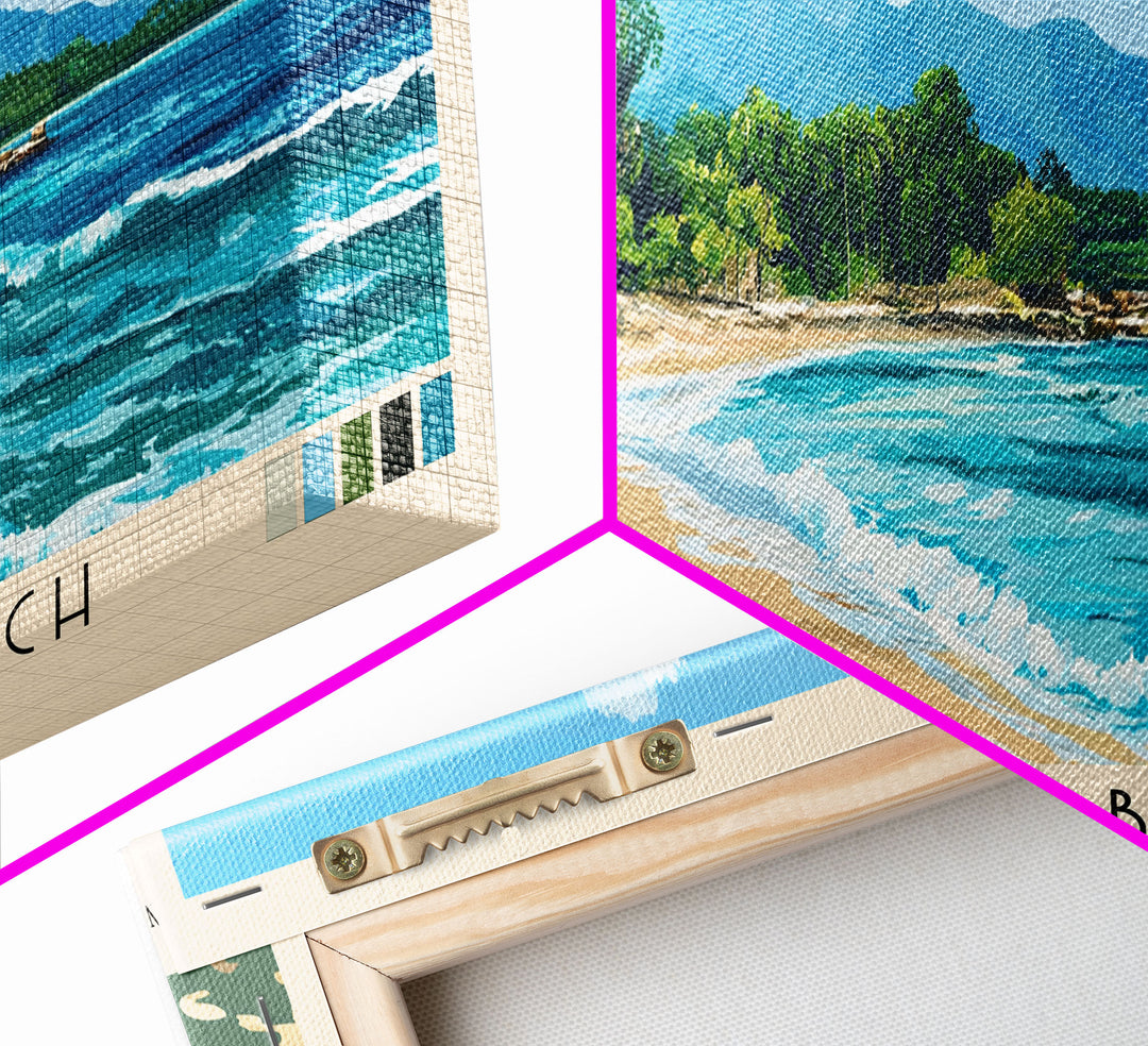 Treasure Beach, Jamaica Panoramic Print, Vacation Gift, Jamaica Wall Art, Vacation Wall Art, Vacatation Memories, Beach Decor, Beach Or Lakehouse Art