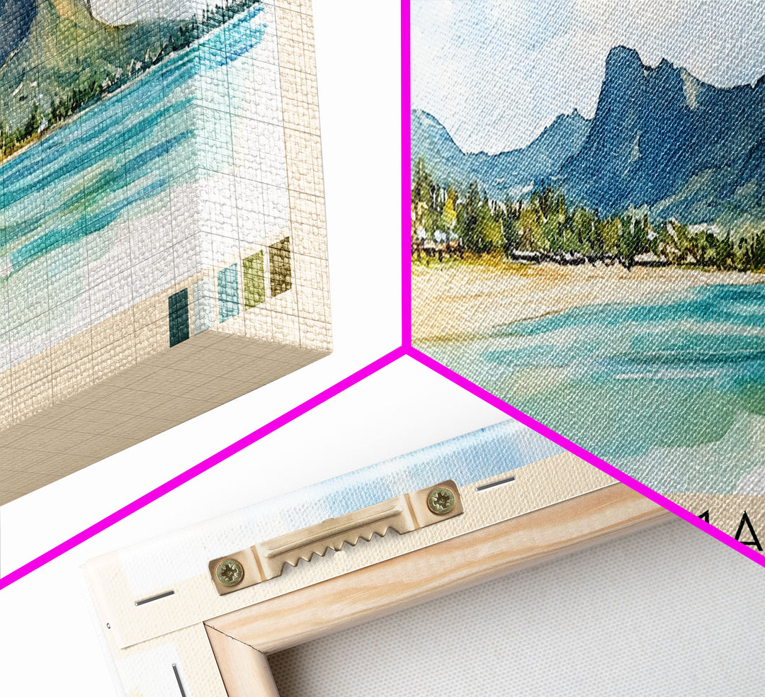 Belle Mare, Mauritius Watercolor Print, Vacation Gift, Mauritius Wall Art, Vacation Wall Art, Vacatation Memories, Beach Decor, Beach Or Lakehouse Art