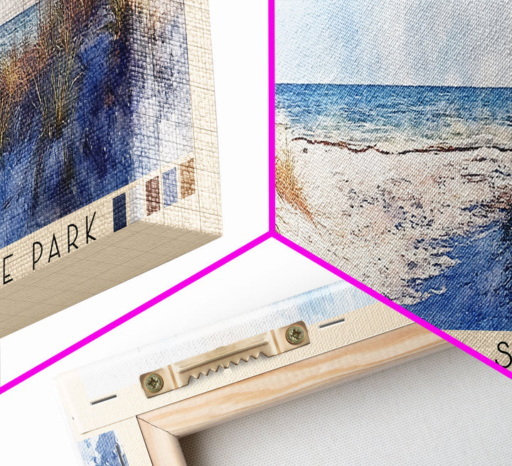 Caladesi Island State Park, Florida Watercolor Beach Print, Vacation Gift, Florida Wall Art, Beach Painting, Beach Decor, Beach Painting