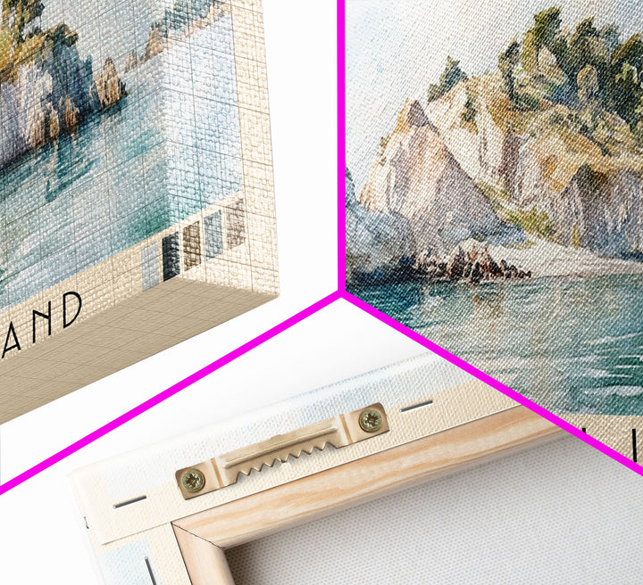 Clipperton Island, France Watercolor Print, Vacation Gift, France Wall Art, Vacation Wall Art, Vacatation Memories, Beach Decor, Beach Or Lakehouse Art