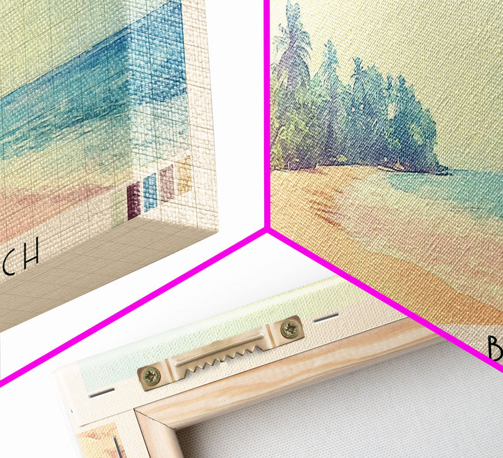 Flamingo Beach, Costa Rica Watercolor Print, Vacation Gift, Costa Rica Wall Art, Vacation Wall Art, Vacatation Memories, Beach Decor, Beach Or Lakehouse Art