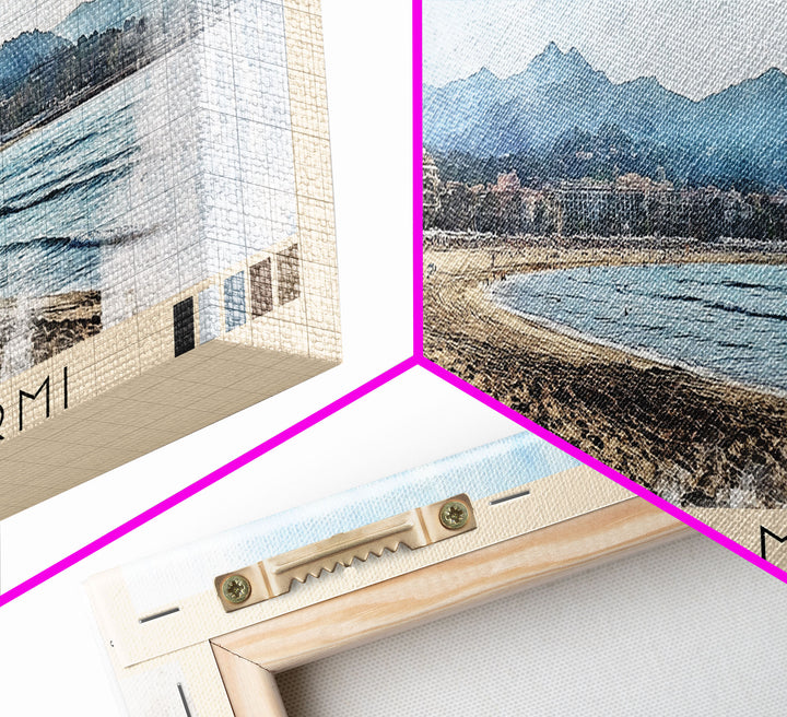 Forte dei Marmi, Italy Watercolor Print, Vacation Gift, Italy Wall Art, Vacation Wall Art, Vacatation Memories, Beach Decor, Beach Or Lakehouse Art