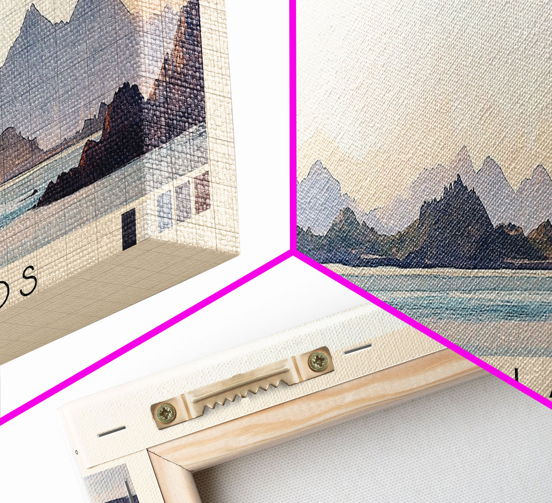 Frioul Islands, France Watercolor Print, Vacation Gift, France Wall Art, Vacation Wall Art, Vacatation Memories, Beach Decor, Beach Or Lakehouse Art