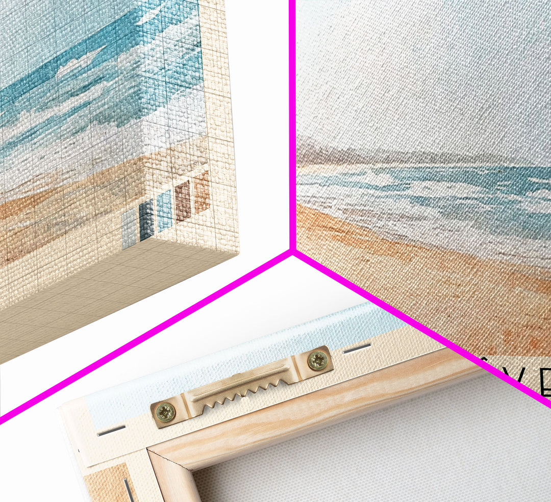 Gonâve, Haiti Watercolor Print, Vacation Gift, Haiti Wall Art, Vacation Wall Art, Vacatation Memories, Beach Decor, Beach Or Lakehouse Art