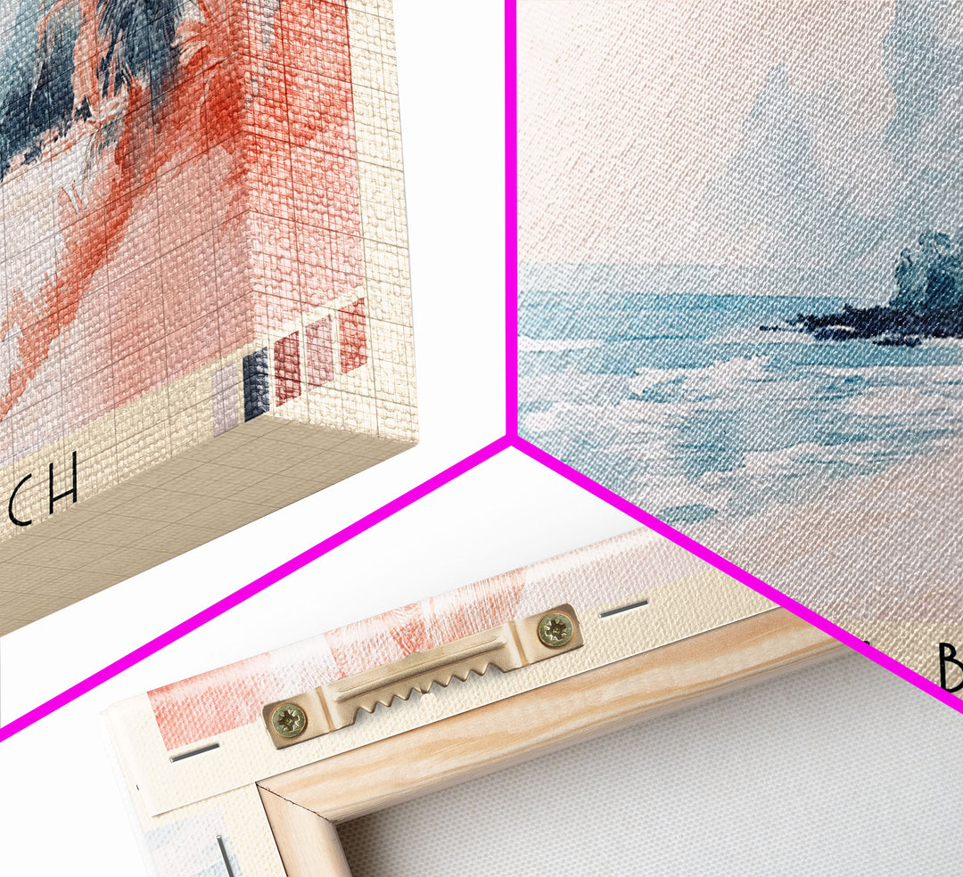 Hellshire Beach, Jamaica Watercolor Print, Vacation Gift, Jamaica Wall Art, Vacation Wall Art, Vacatation Memories, Beach Decor, Beach Or Lakehouse Art