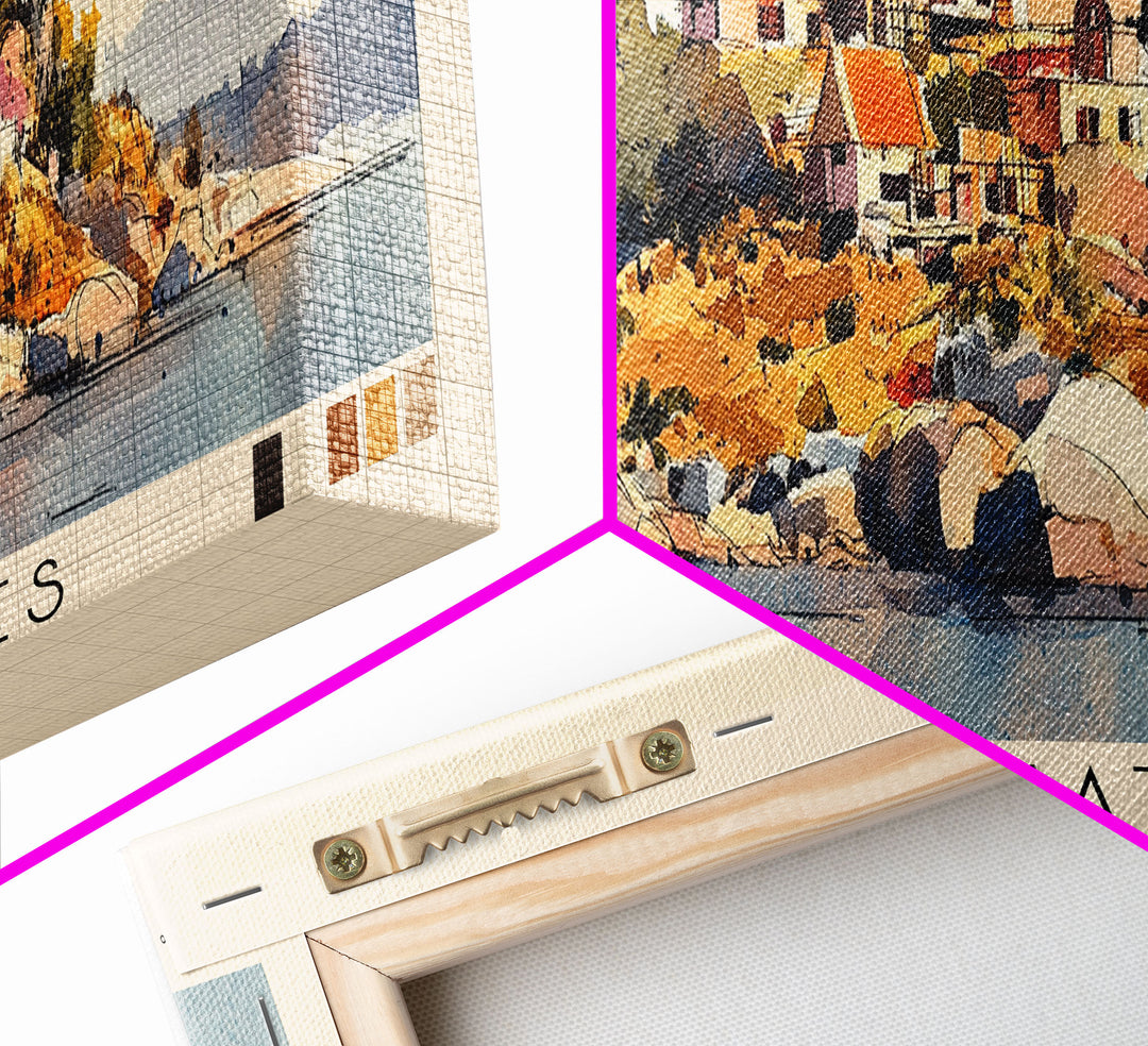 Ile Aux Nattes, Madagascar Watercolor Print, Vacation Gift, Madagascar Wall Art, Beach Painting, Beach Decor, Beach Or Lakehouse Art