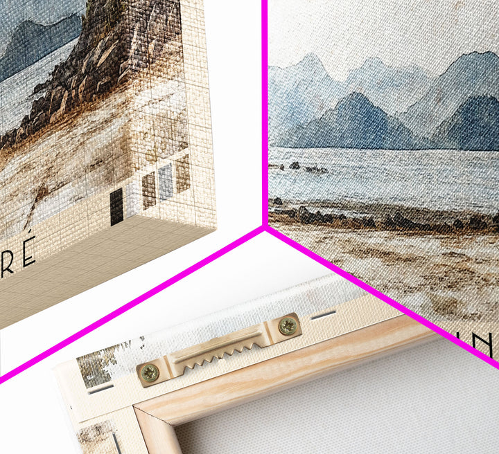 Ilha de Tinharé, Brazil Watercolor Print, Vacation Gift, Brazil Wall Art, Vacation Wall Art, Vacatation Memories, Beach Decor, Beach Or Lakehouse Art