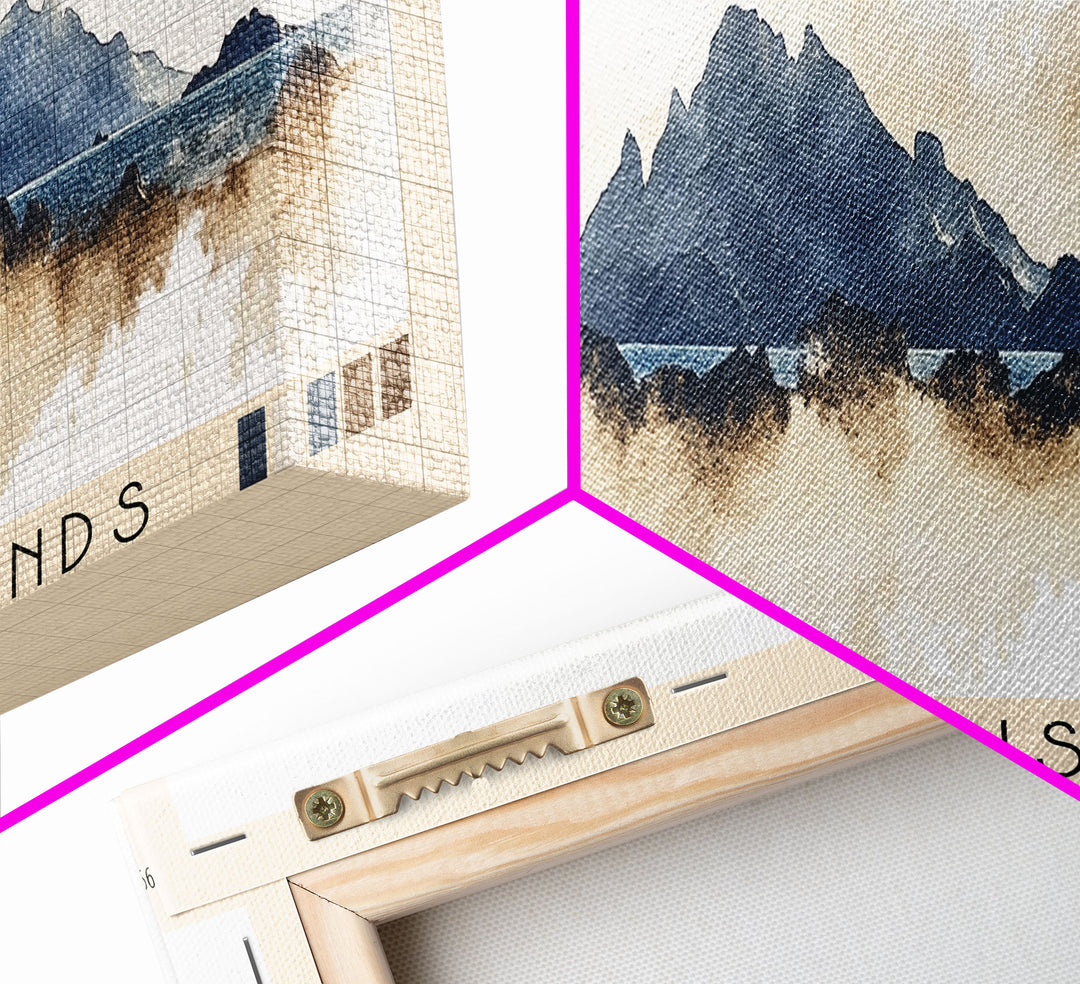 Kerguelen Islands, France Watercolor Print, Vacation Gift, France Wall Art, Beach Painting, Beach Decor, Beach Or Lakehouse Art